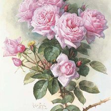 Схема вышивки «Paul de Longpri»