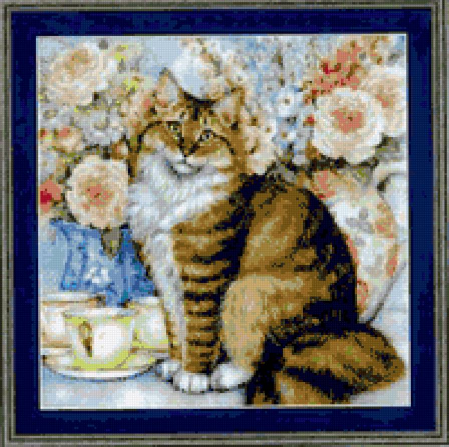 Пушистый котик - кошки, кот - предпросмотр