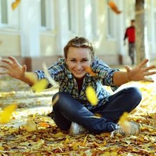 Схема вышивки «Осень»