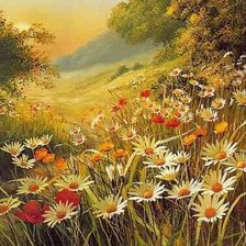 Схема вышивки «flowers»