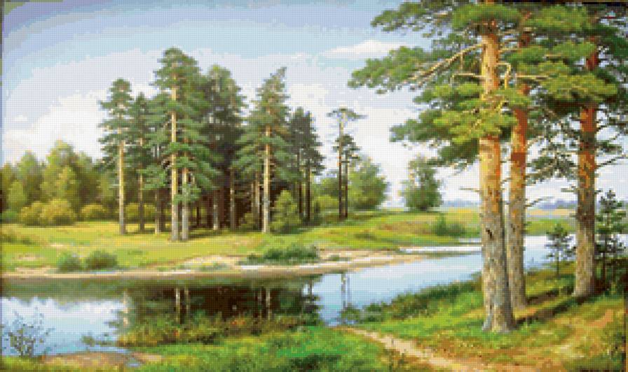 Пейзаж, лес - пейзаж, лес - предпросмотр