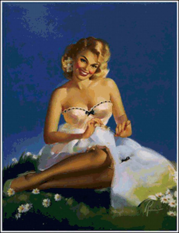 Серия "В американском стиле" - девушка - предпросмотр