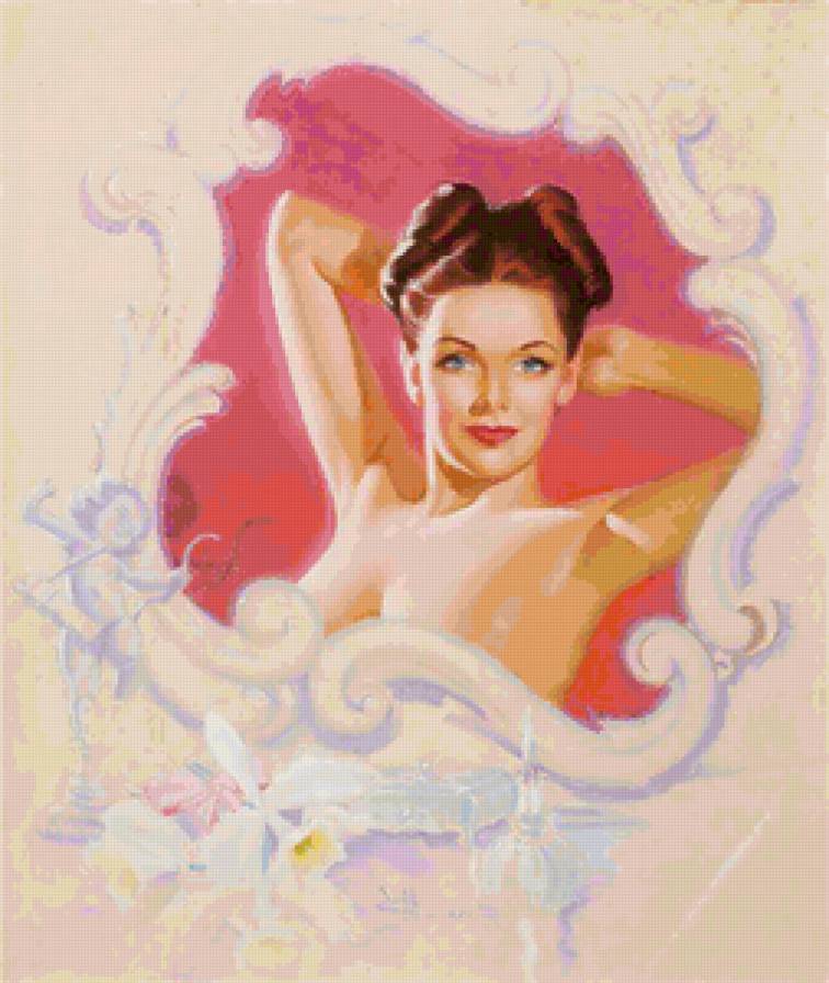 Серия "В американском стиле" - девушка - предпросмотр