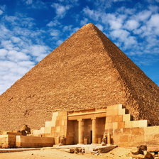 Оригинал схемы вышивки «Египет "Пирамида"» (№144214)
