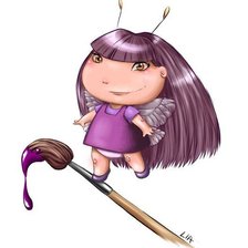 Схема вышивки «детский рисунок»