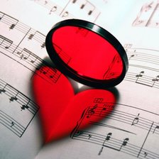 Схема вышивки «ноты»