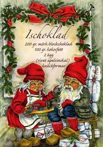 Старые открытки - гномы - оригинал