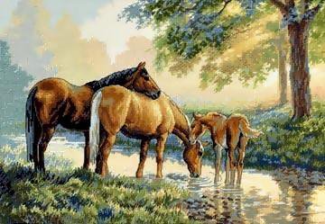 лошади - оригинал