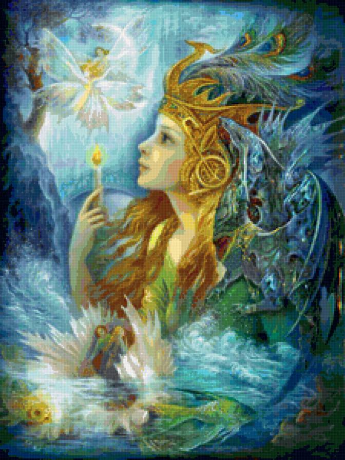 Серия "Ангелы" - море, ангелы, девушка - предпросмотр