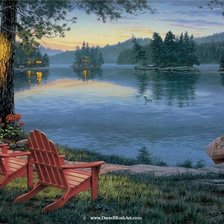 Схема вышивки «тишина»