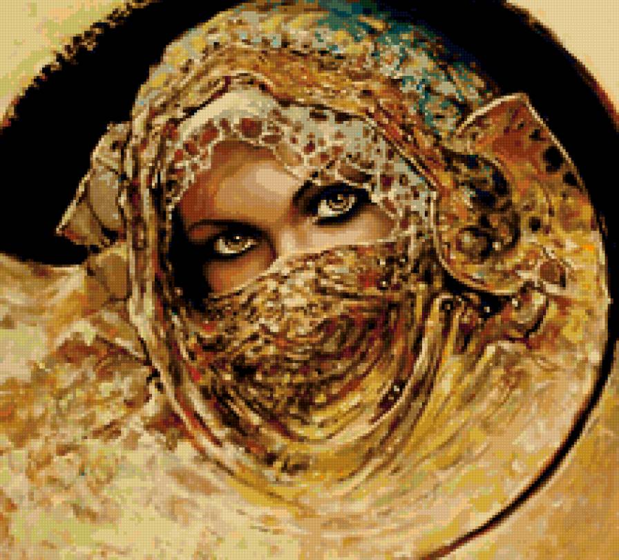 Красавица - разное, глаза, девушка, восток - предпросмотр