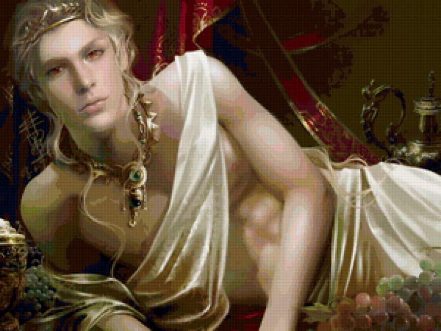 Ученик Чародея - фентази, живопись, картина, портрет, мужчина - предпросмотр