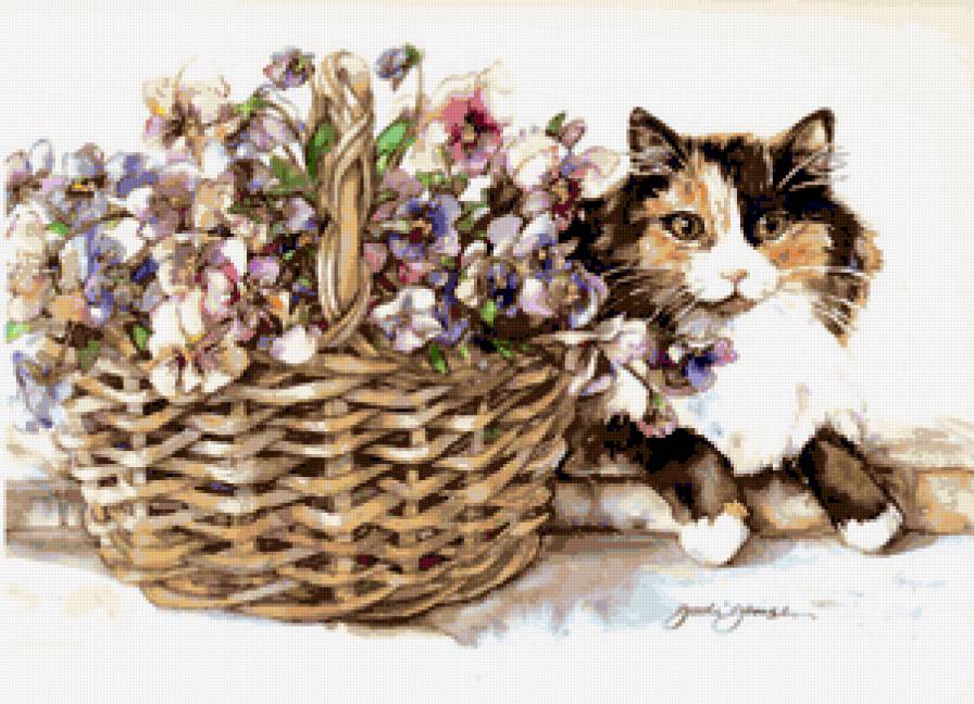 Кошечка - коты - предпросмотр