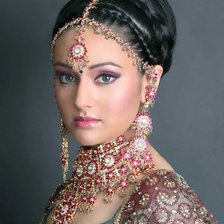 Схема вышивки «indian girl»