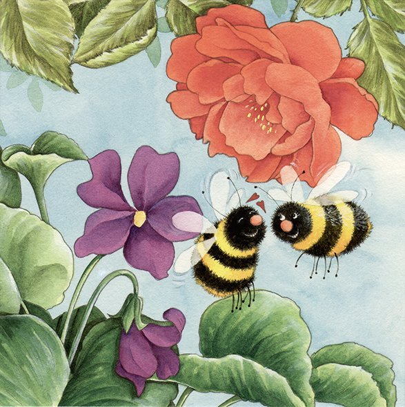 Пчелки - оригинал