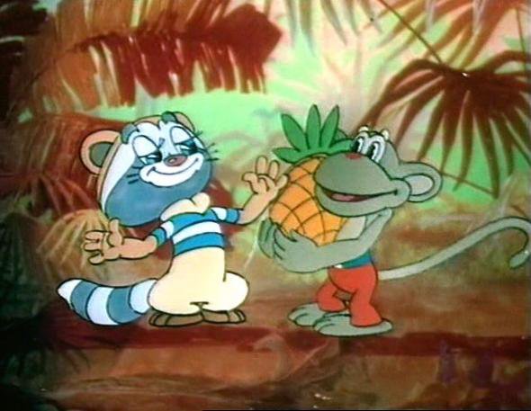 Крошка енот - животные, открытка, мультяшки - оригинал