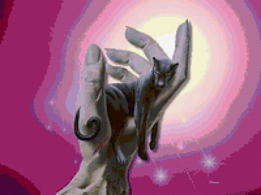 пантера на руке - пантера на руке - предпросмотр