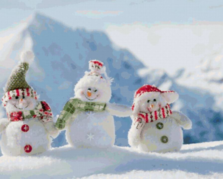 СНЕГОВИКИ - предпросмотр