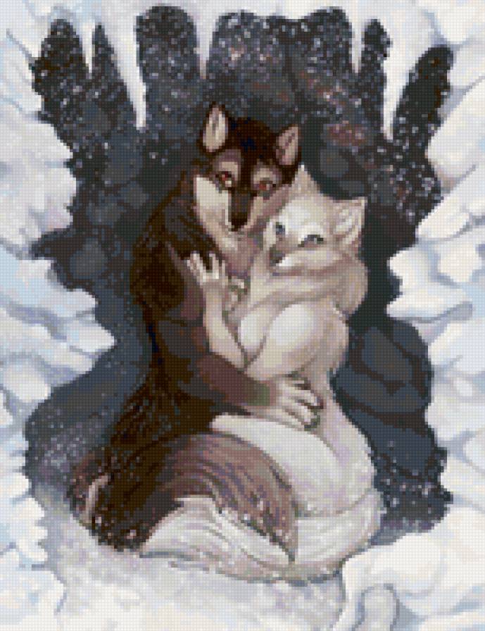 пара людей-волков - пара людей-волков - предпросмотр