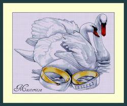 свадьба - лебеди - оригинал