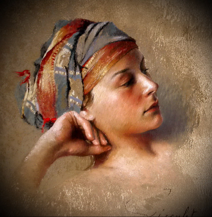 Nathalie Picoulet - портрет женщины - портрет женщины, люди, nathalie picoulet - оригинал