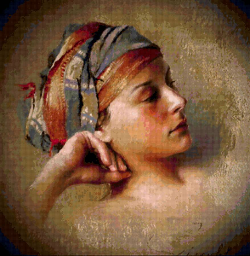 Nathalie Picoulet - портрет женщины - портрет женщины, люди, nathalie picoulet - предпросмотр