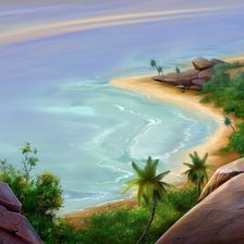 Схема вышивки «МОРЕ»