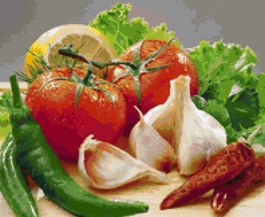 овощи - натюрморд - предпросмотр