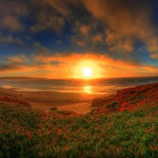 Схема вышивки «ЗАКАТ»