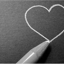 Схема вышивки «сердечко»