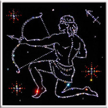 Схема вышивки «Стрелец»