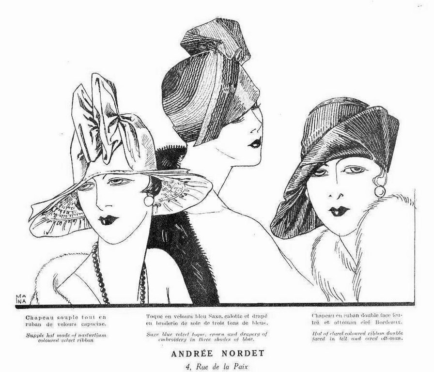 Леди - черно-белое, девушка, шляпка, мода, ретро - оригинал