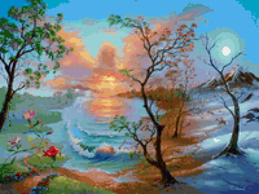 времена года - красота - предпросмотр