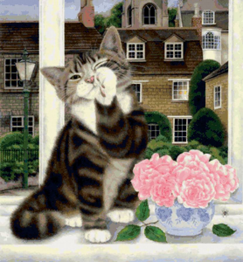 Котёнок - кот, животные, кошка - предпросмотр