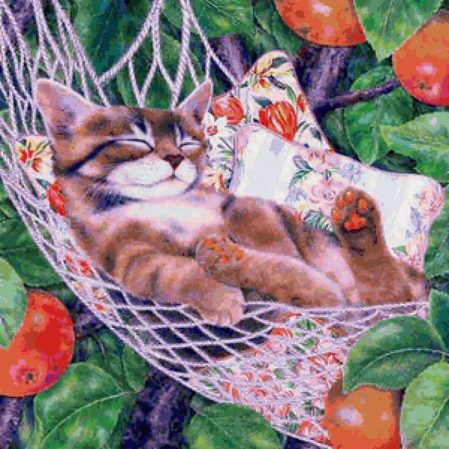 Загораю.. - животные, кот, кошка - предпросмотр