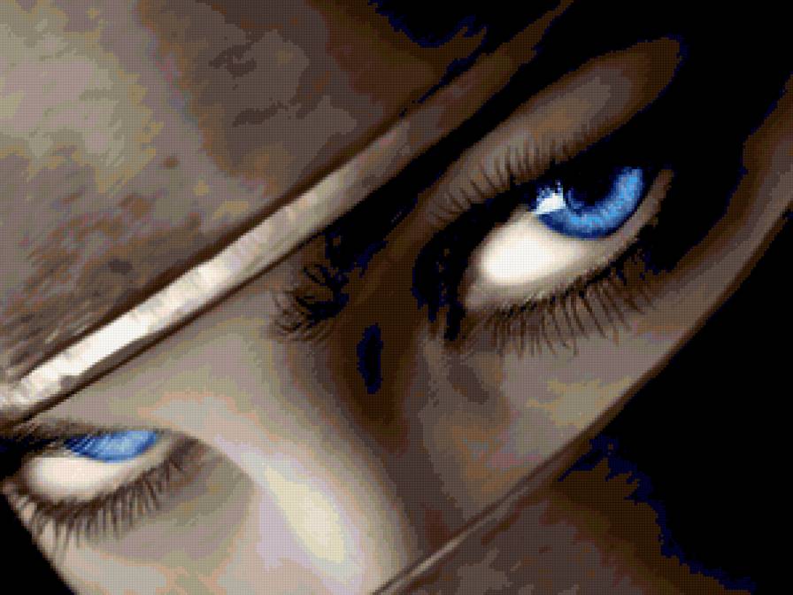 глаза - девушка, глаза - предпросмотр