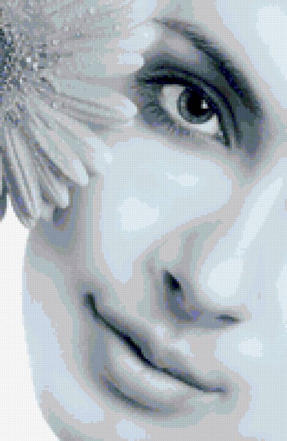 777 - монохром, девушка, люди - предпросмотр