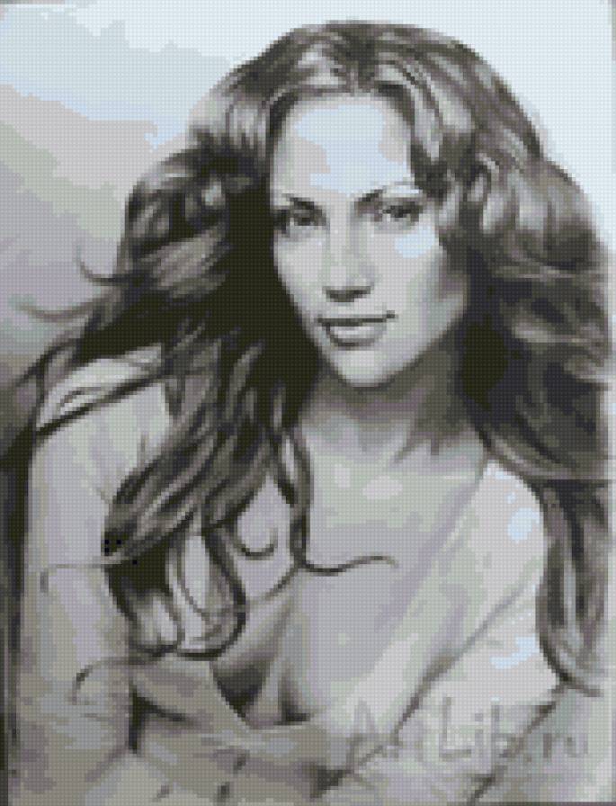 джей ло - люди, девушка, портрет - предпросмотр