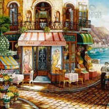 Схема вышивки «Улочки»