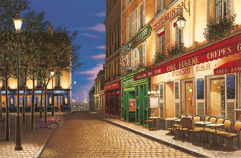 Улочки Парижа - оригинал