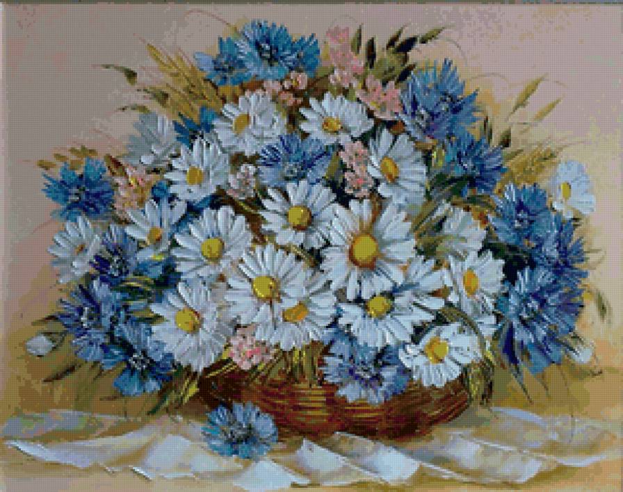 №149354 - букет, ваза, цветы - предпросмотр