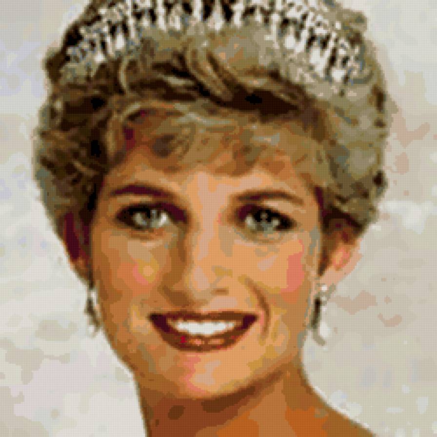 Леди Диана - принцесса, леди диана, портрет - предпросмотр