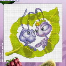 Схема вышивки «муравьи»