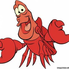 Схема вышивки «КРАБ»