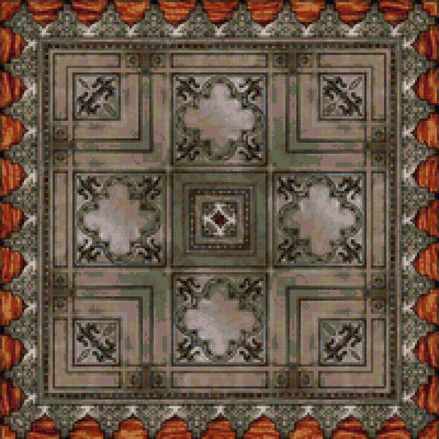 подушка орнамент - подушка, орнамент - предпросмотр