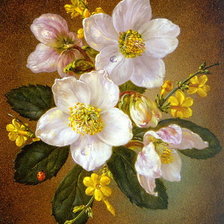 Схема вышивки «букетик»