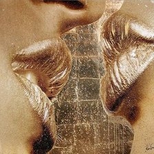 Схема вышивки «губы»