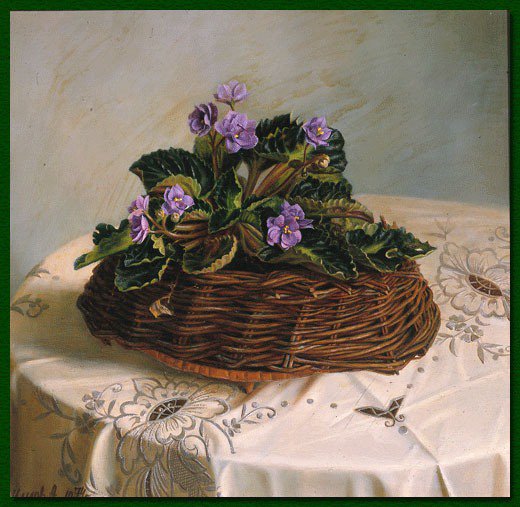 №150033 - искусство, картина, цветы, живопись - оригинал