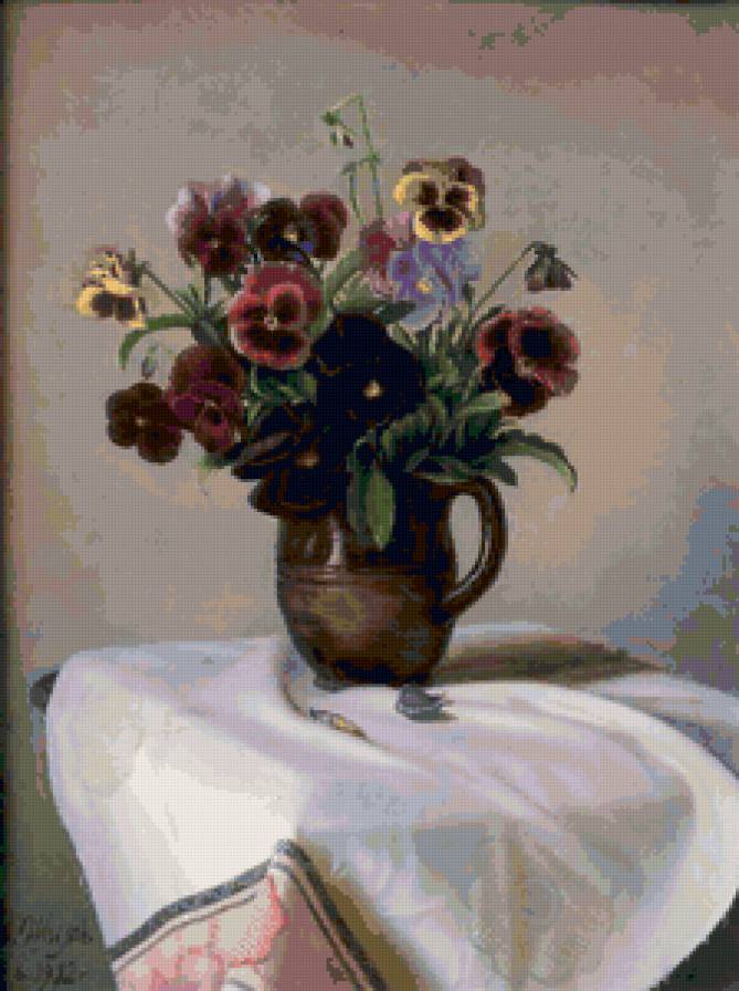 №150038 - искусство, картина, живопись, цветы - предпросмотр