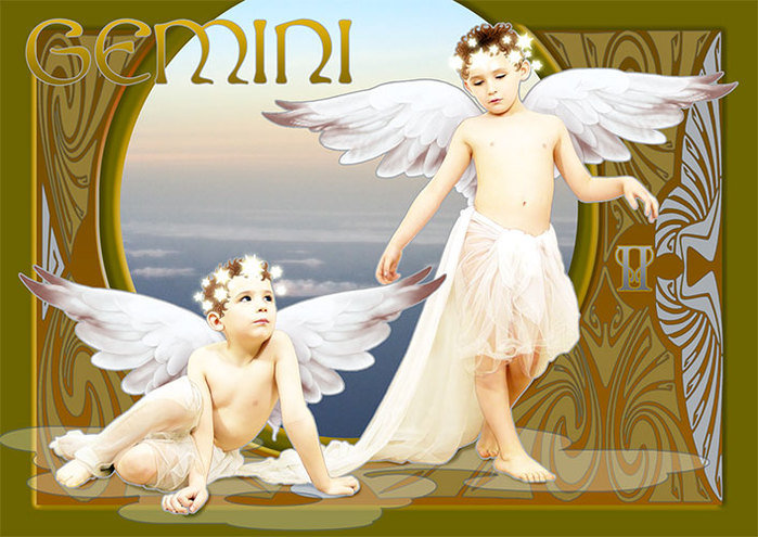 Близнецы - знаки зодиака - оригинал